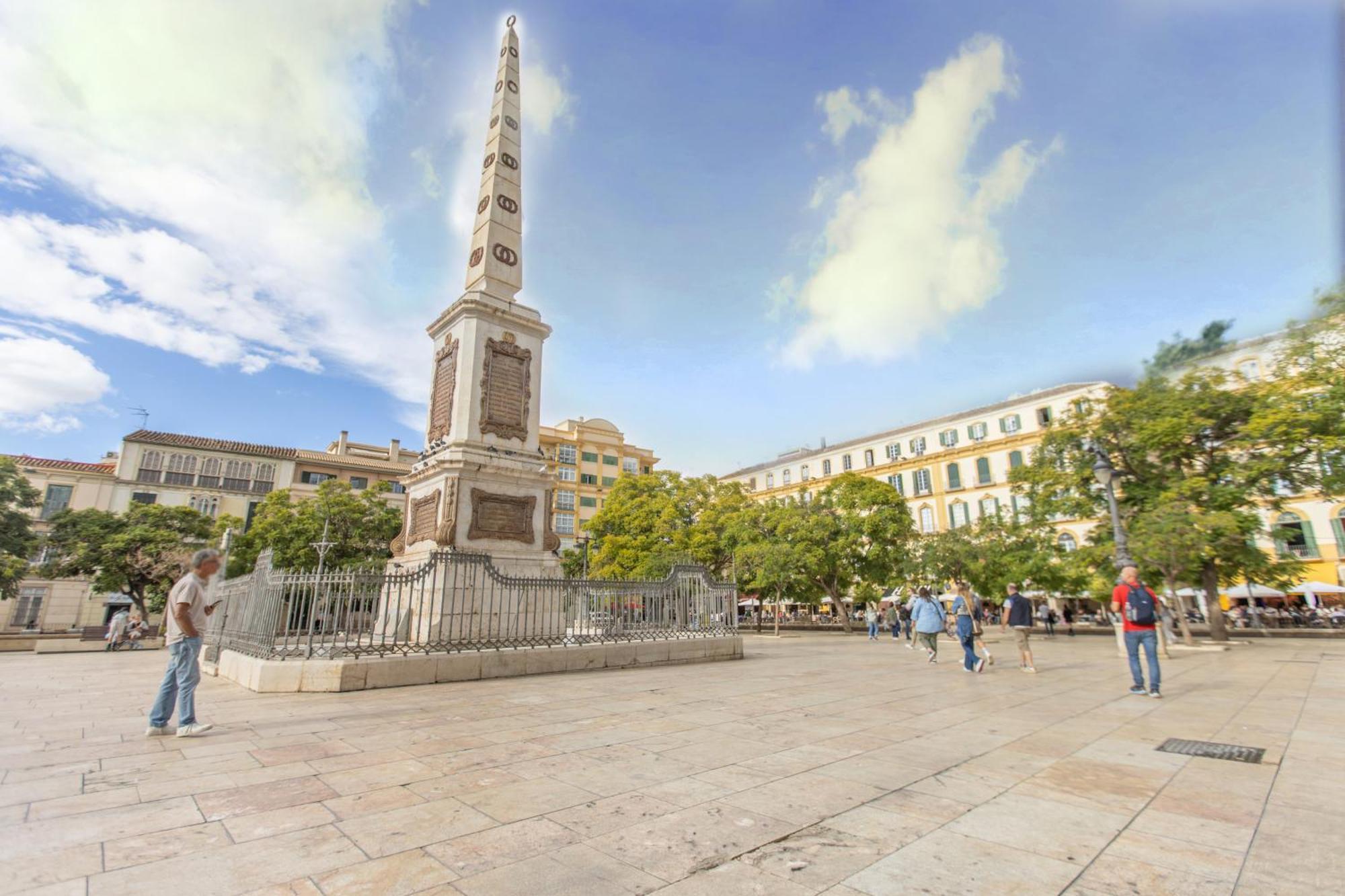 Homely Malaga San Juan De Letran Plaza De La Merced Buitenkant foto